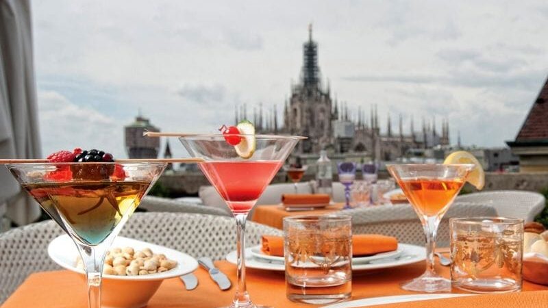 Aperitivos en Milán