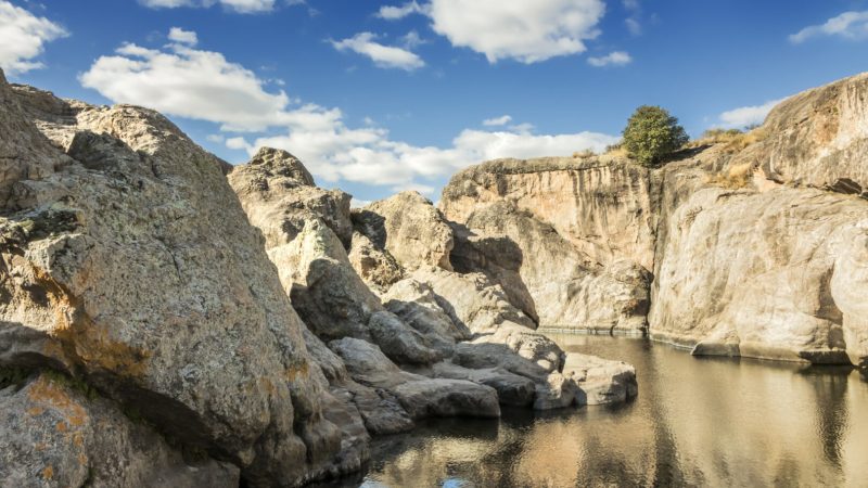 Mina Clavero river, recently nominated as one of the seven wonders of Argentina.