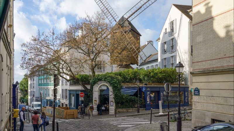 Montmartre Paris Moulin de la Galette 1