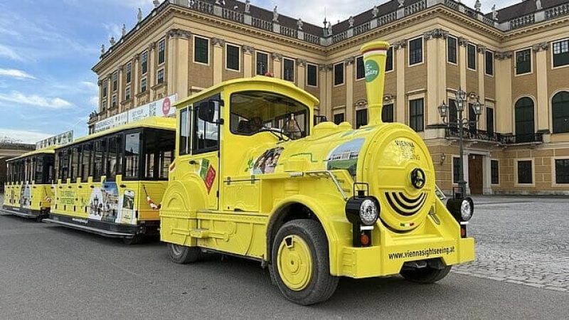 Tren turístico de Schönbrunn Viena 2
