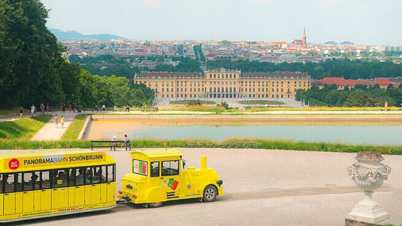 Tren turístico de Schönbrunn viena