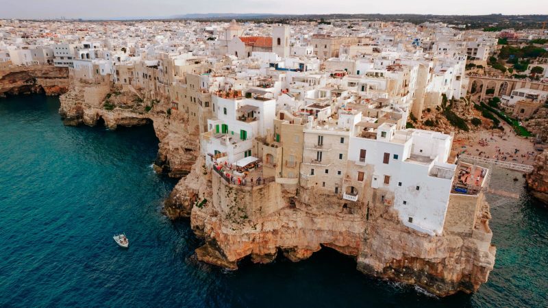 acantilados de Polignano a Mare