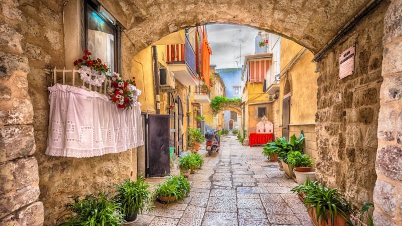 bari ciudad vieja italia