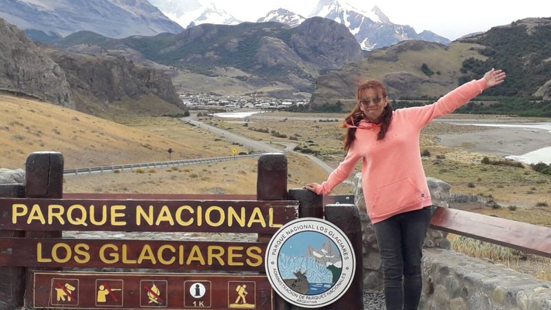 bienvenidos parque nacional los glaciares