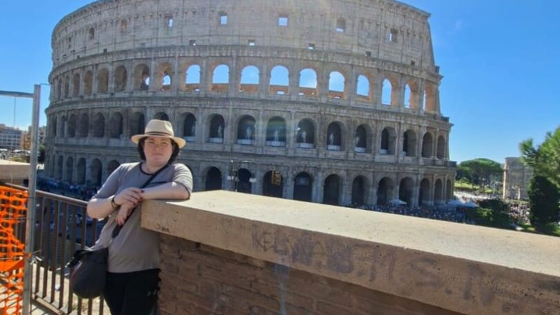 laura buenaventura Europa 4 roma coliseo