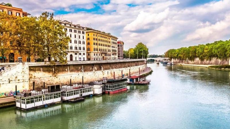 nvegacion rio tiber roma 2