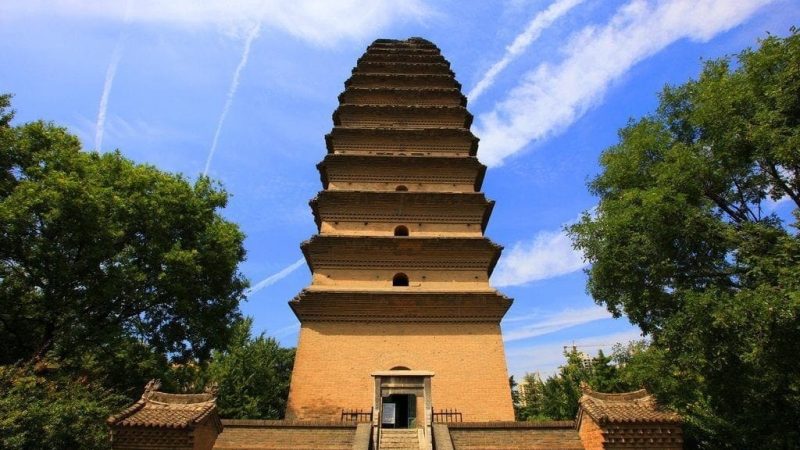 pagoda de la oca silvestre xian 2