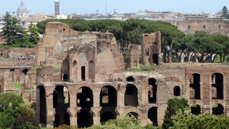 palatino de roma