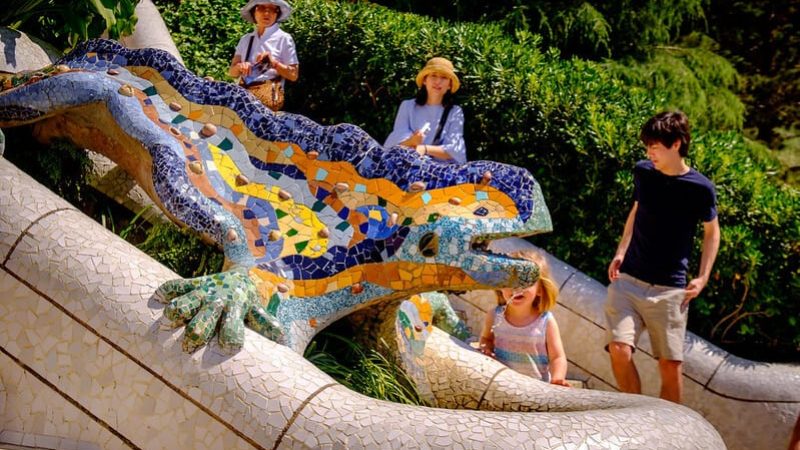 parque güell gaudí barcelona 4